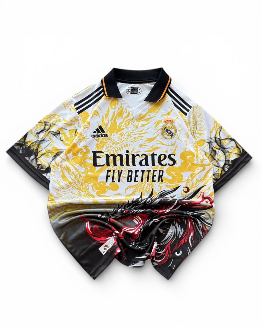 Real Madrid Dragon Edition Half Sleeve Embroidery Jersey