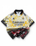 Real Madrid Dragon Edition Half Sleeve Embroidery Jersey