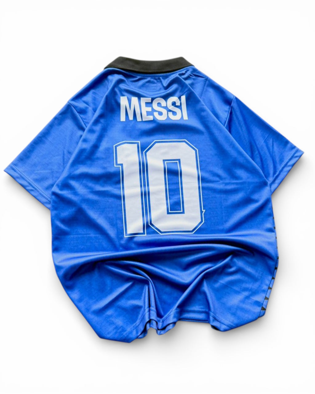 Messi-10 Argentina 1994 Away Half Sleeve Embroidery Jersey