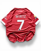 Wirtz-07 Liverpool 2025/26 Half Sleeve Jersey